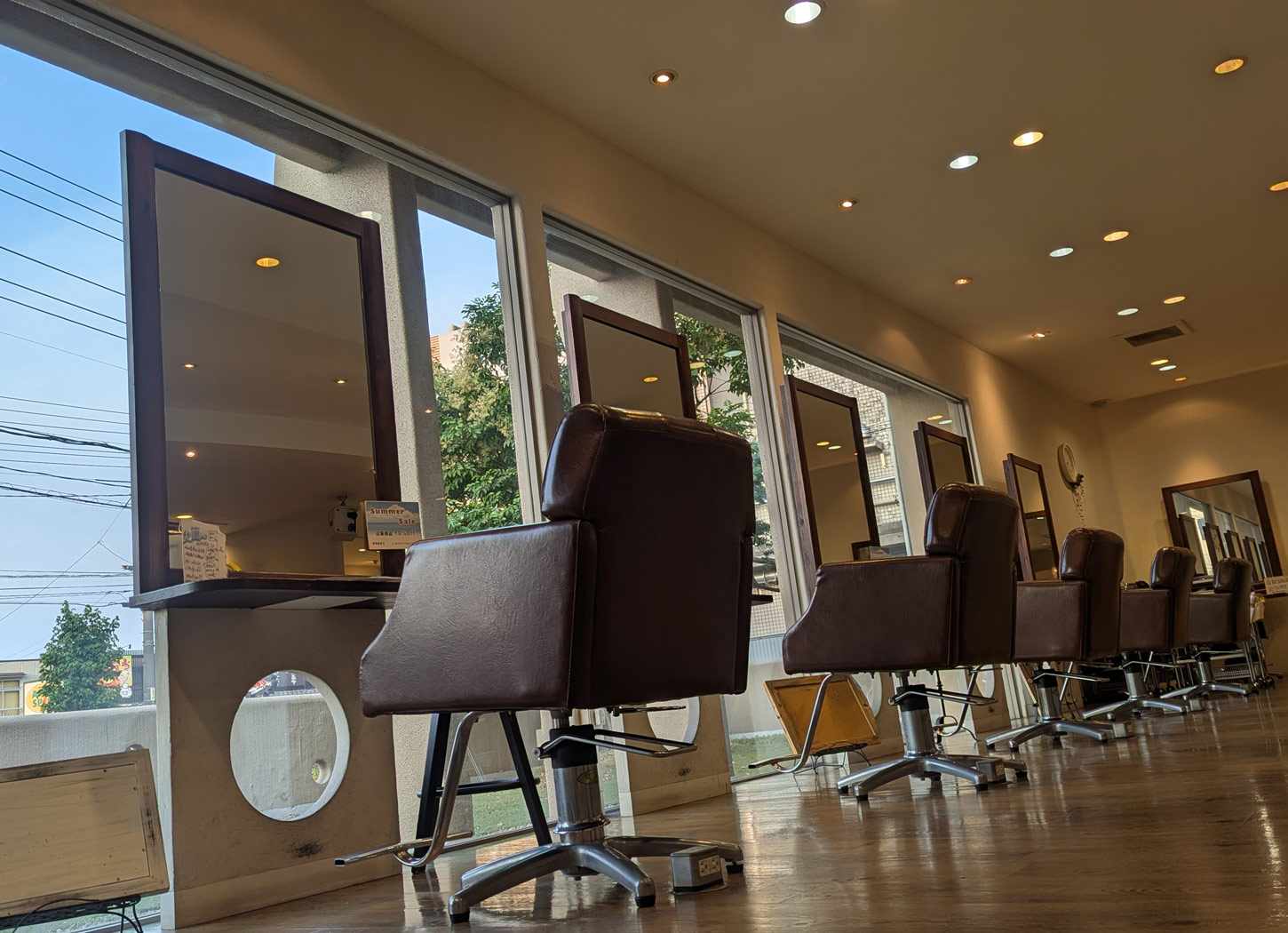 ヘアー店内画像